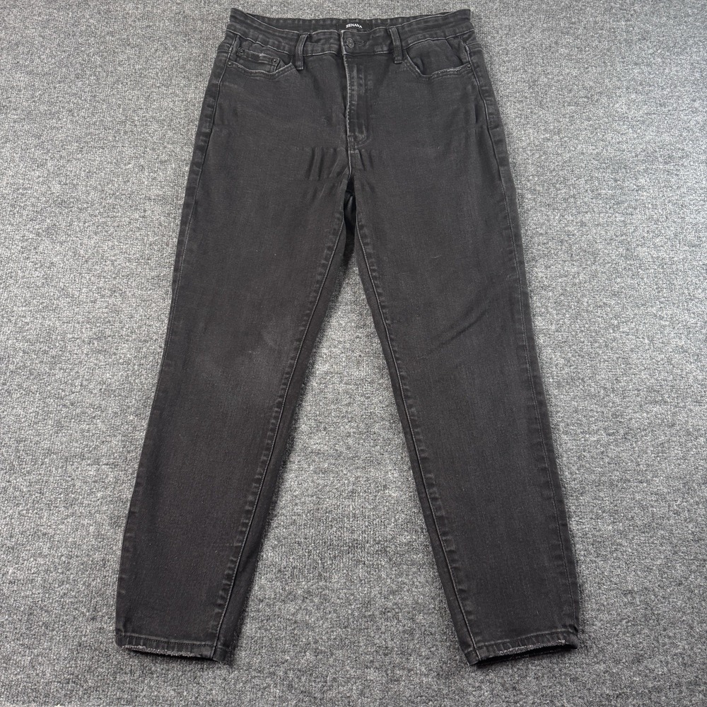 Zenana Jeans Black Size 32 Straight Leg